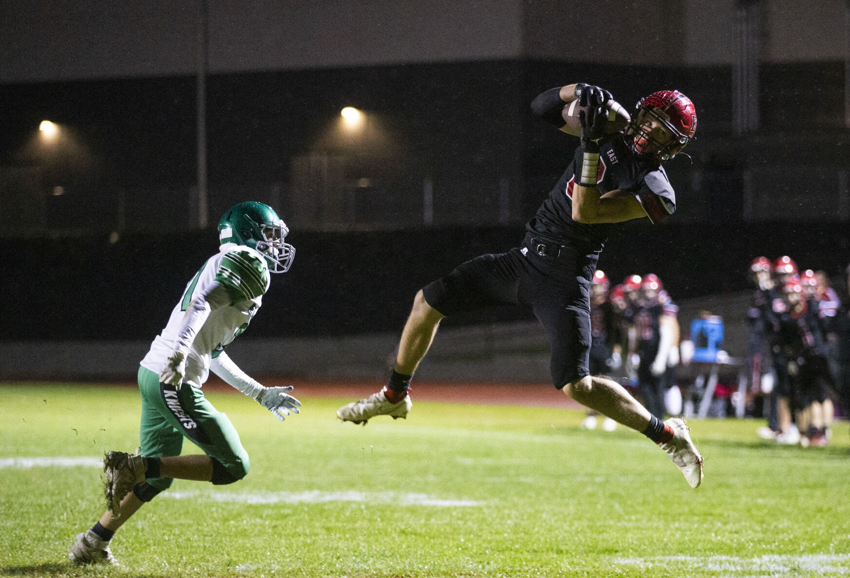 East Valley vs. East Valley-Spokane football